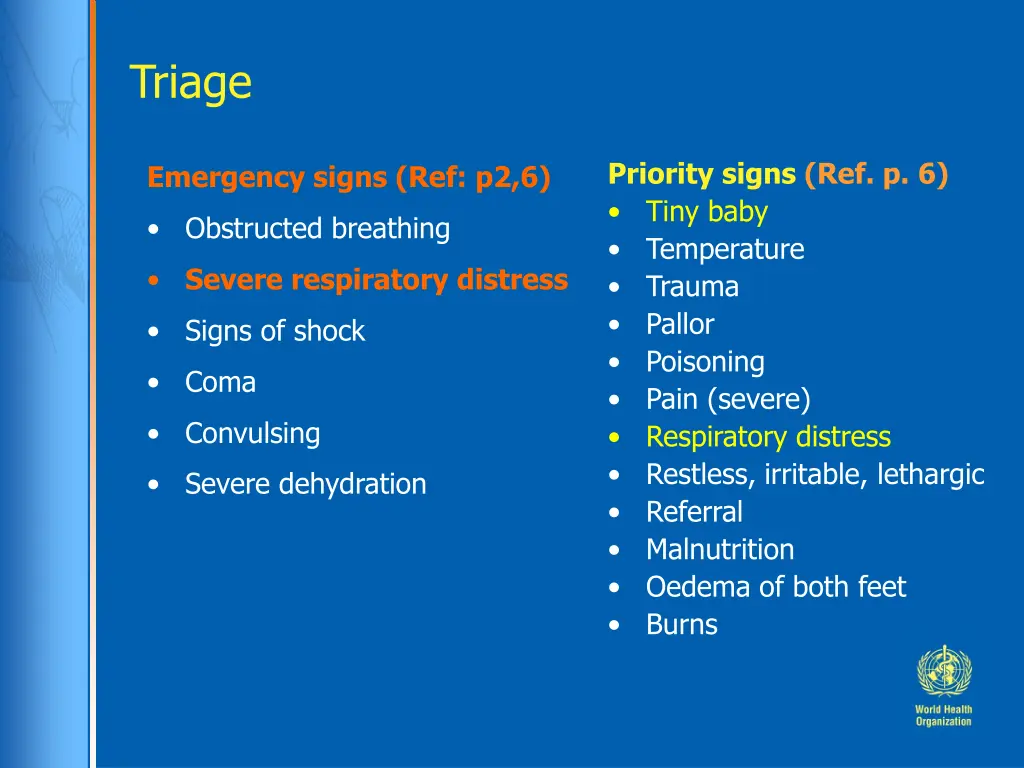 triage 1