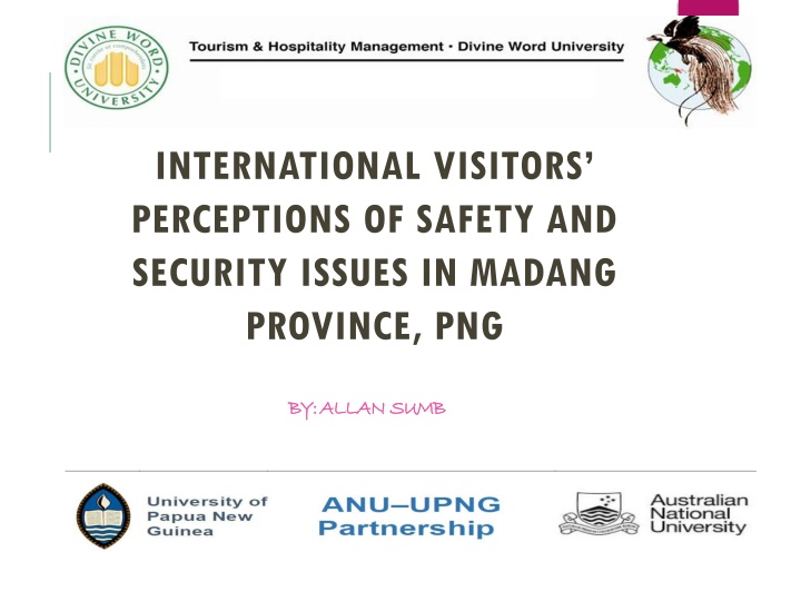 international visitors perceptions of safety