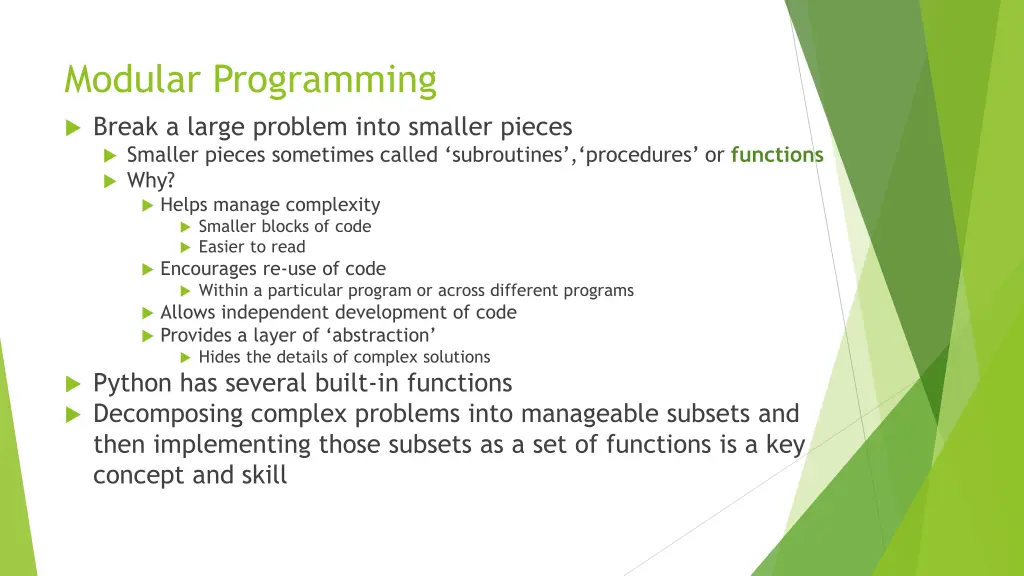 modular programming