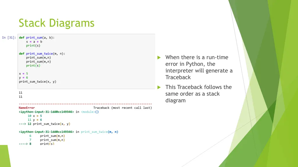 stack diagrams 1