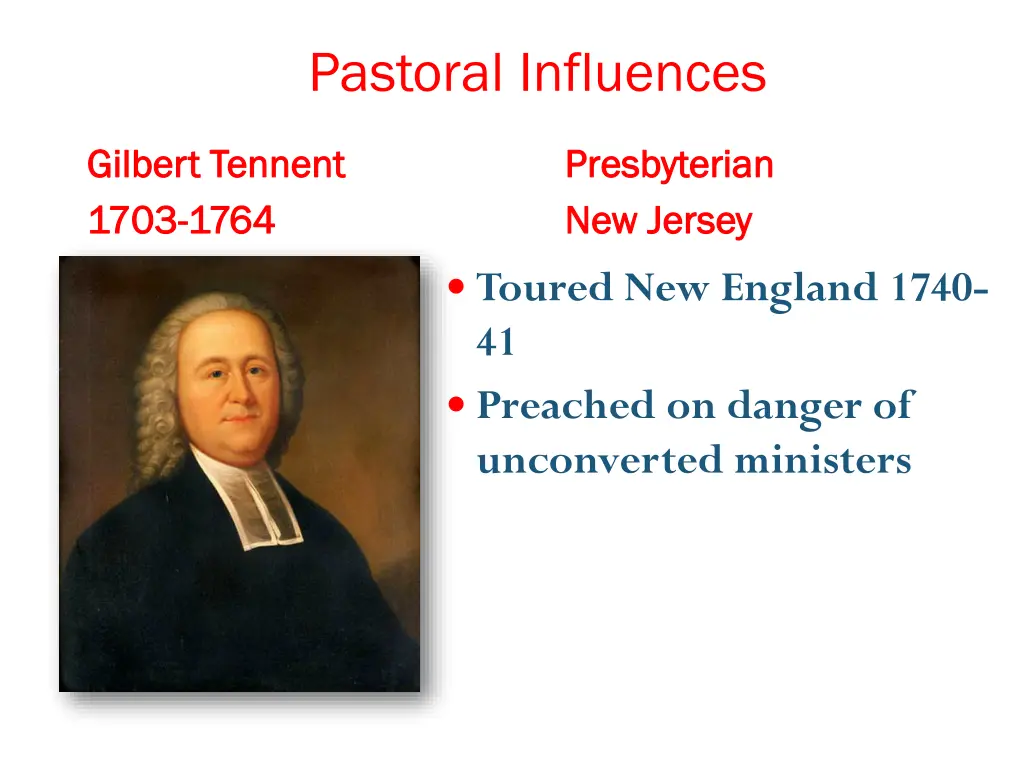 pastoral influences 5