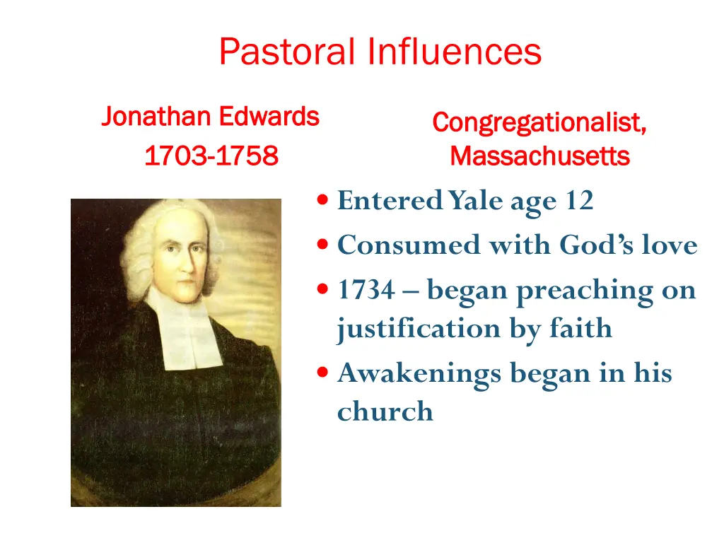 pastoral influences 6