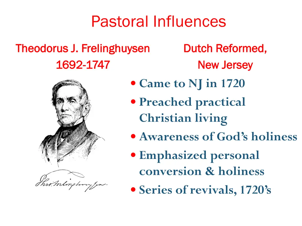 pastoral influences