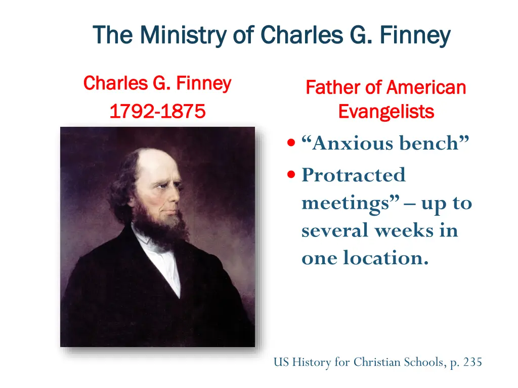 the ministry of charles g finney the ministry 2