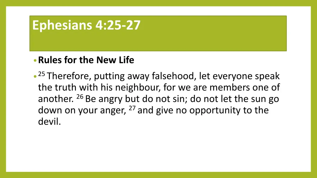 ephesians 4 25 27