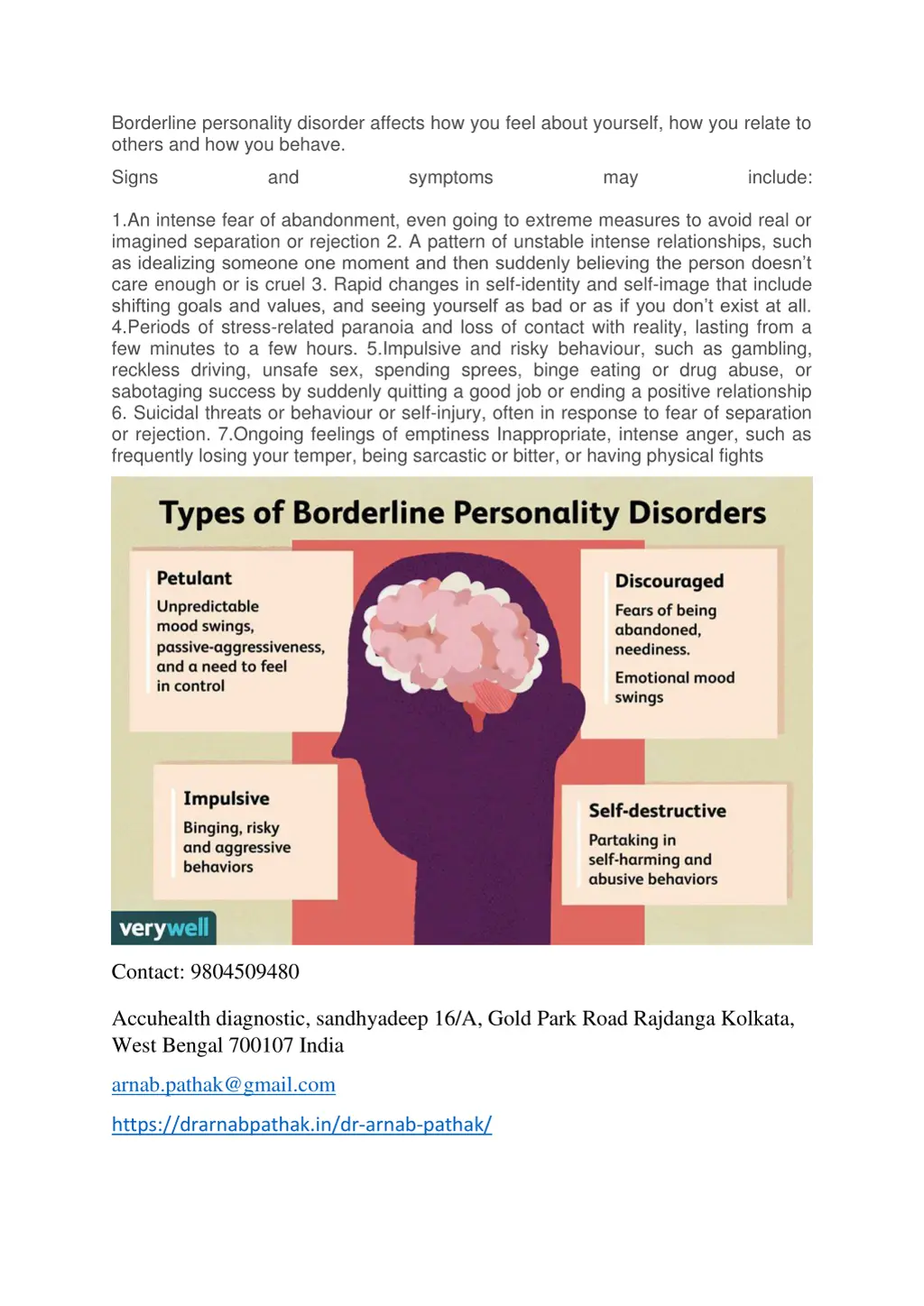 borderline personality disorder affects