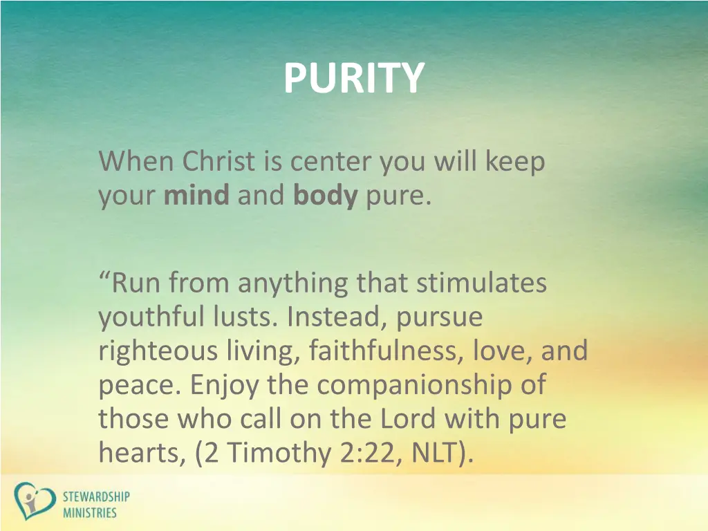 purity