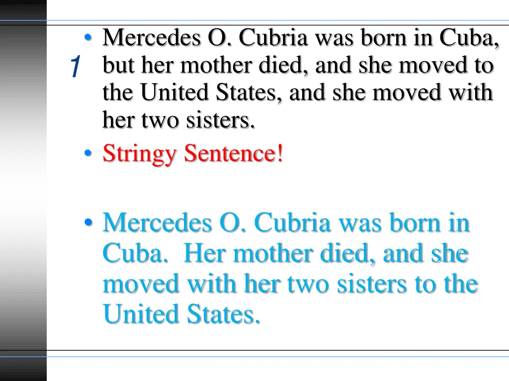 mercedes o cubria was born in cuba but her mother