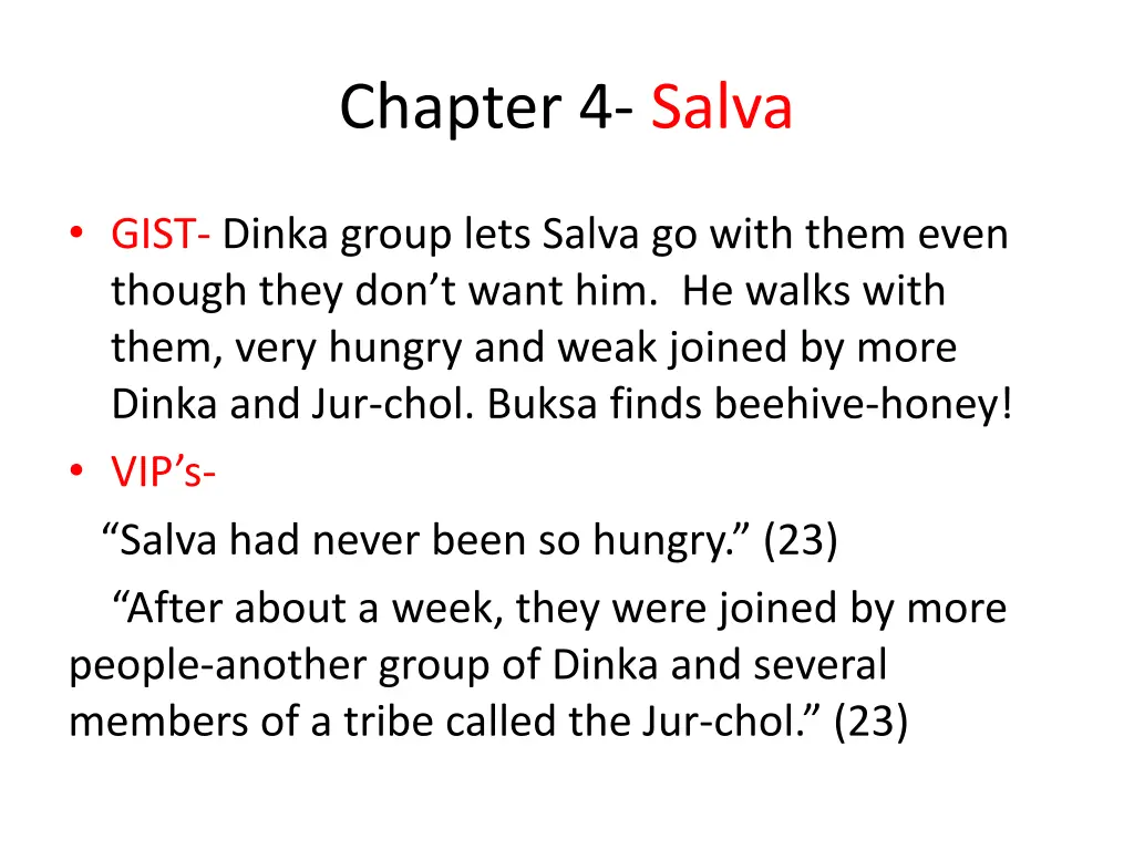 chapter 4 salva