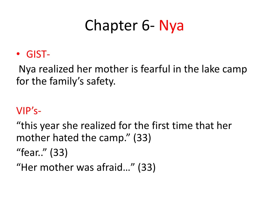 chapter 6 nya