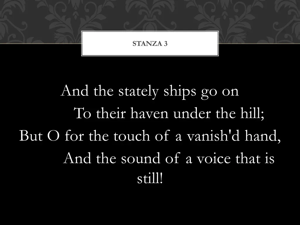 stanza 3