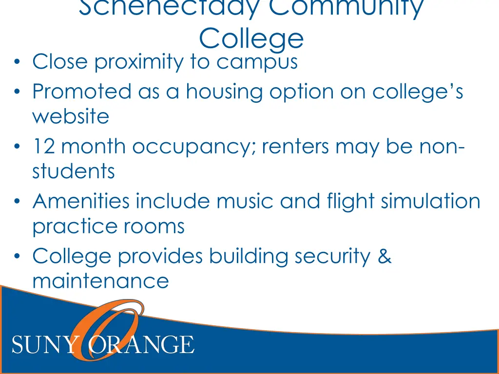 schenectady community college close proximity