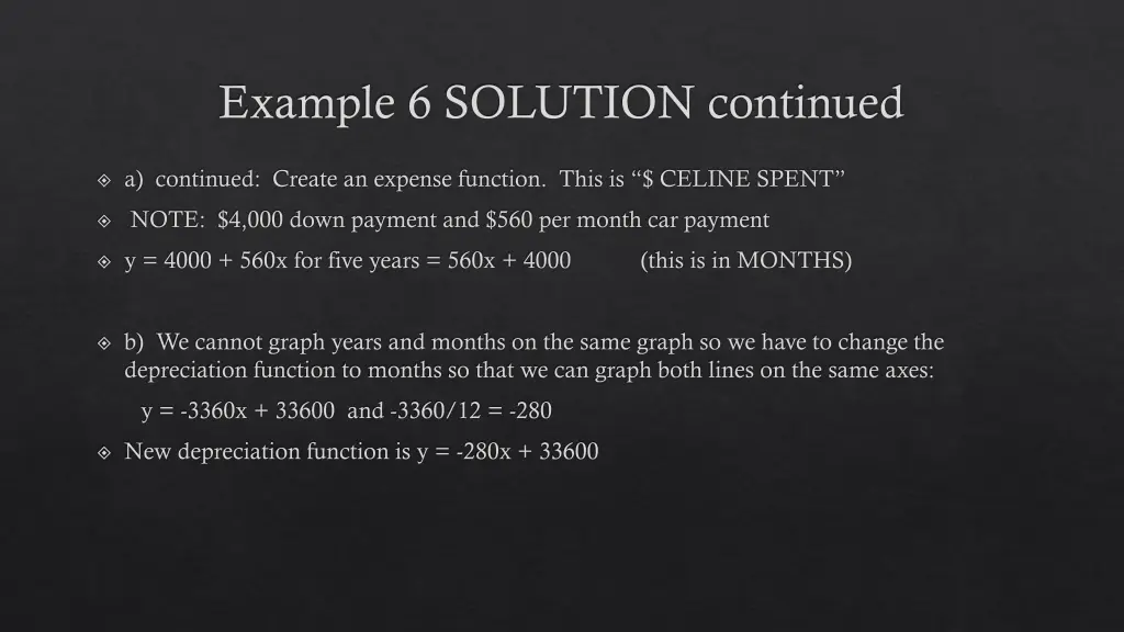 example 6 solution continued