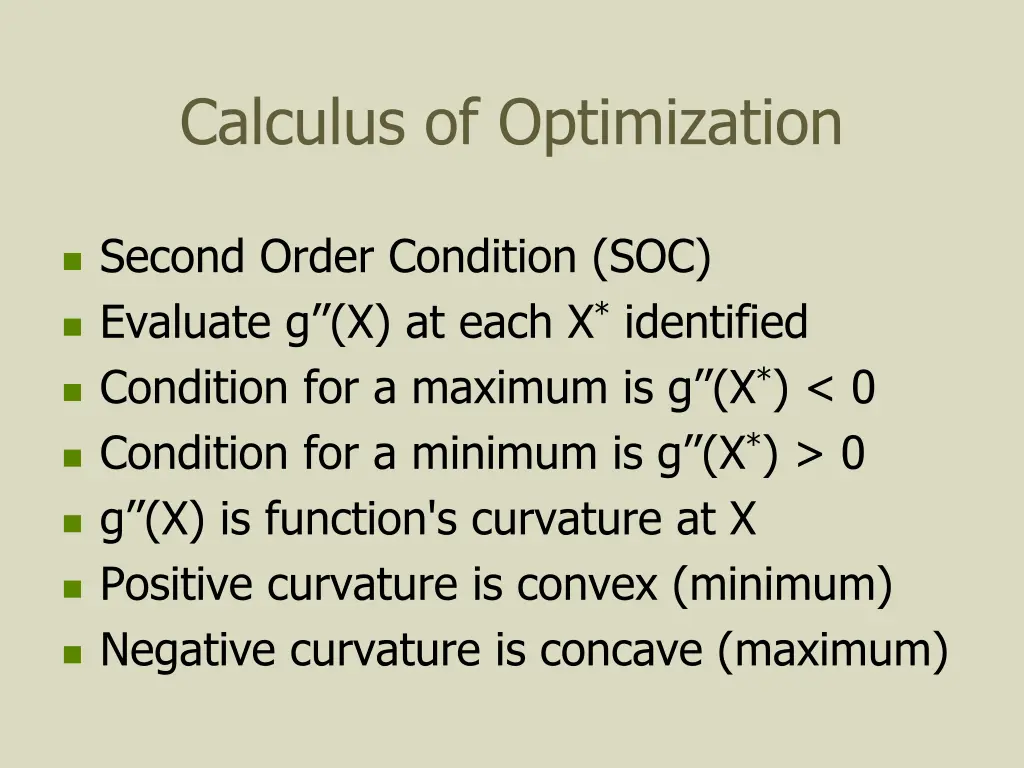 calculus of optimization 1