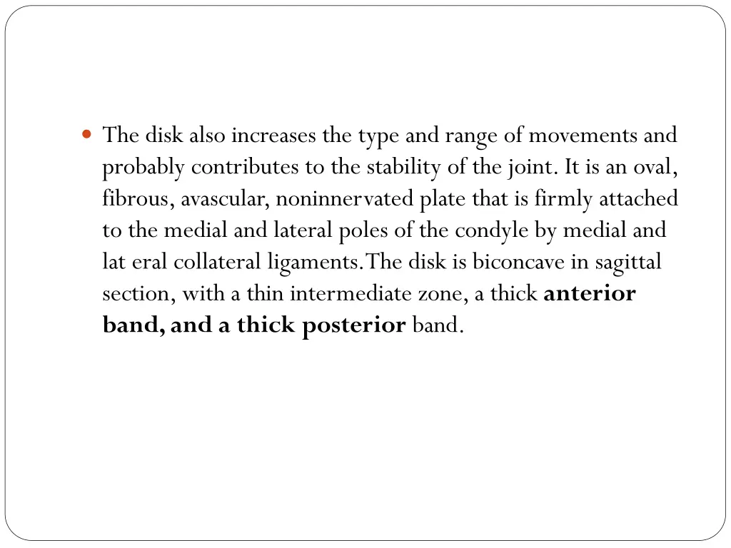 the disk also increases the type and range