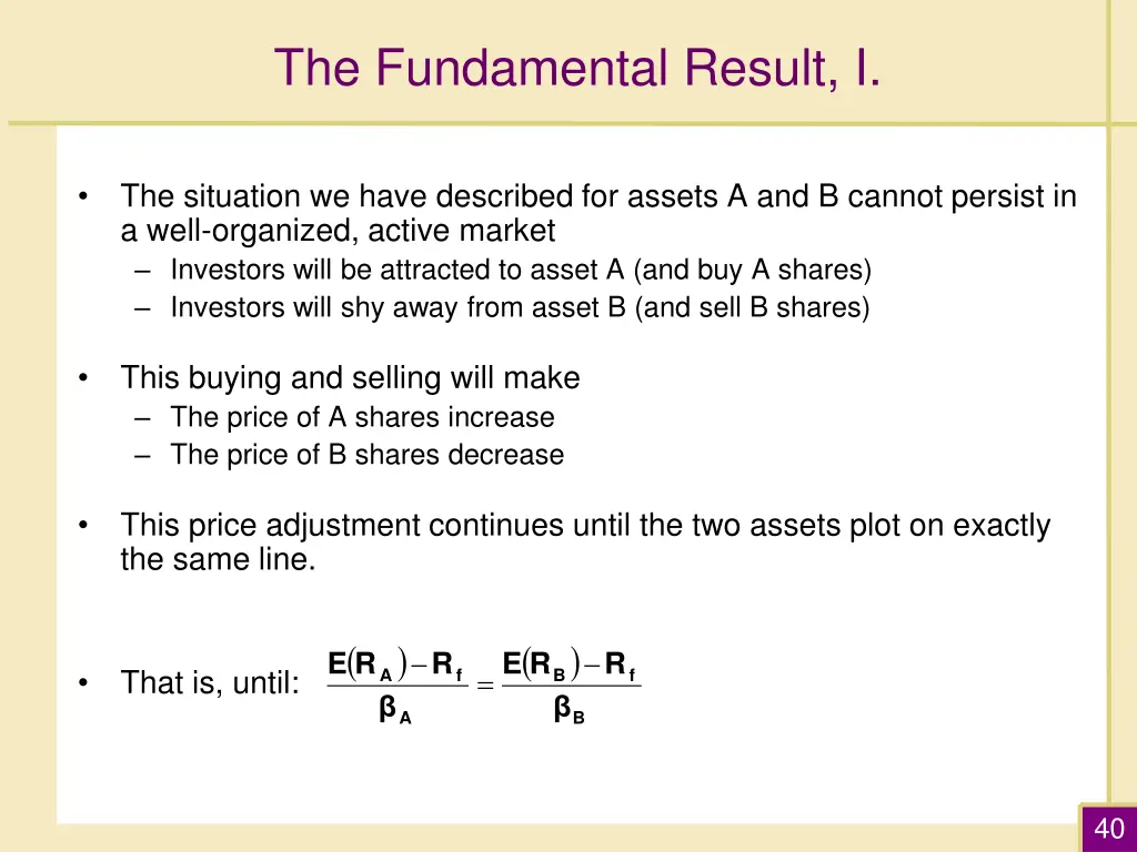 the fundamental result i