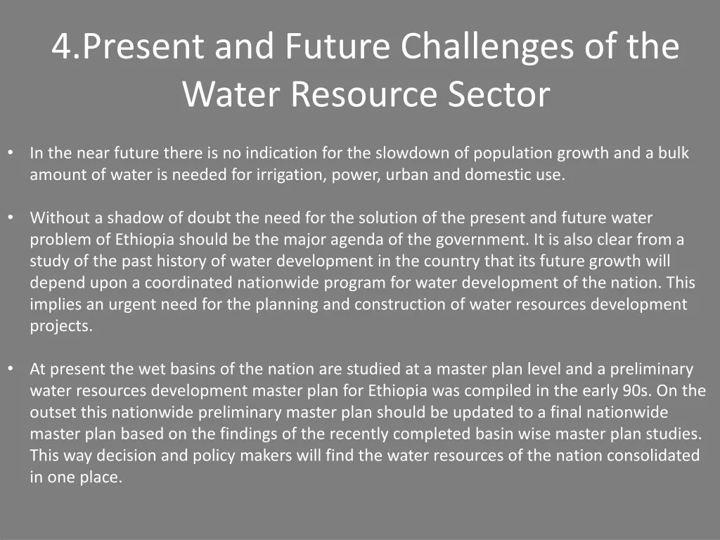 4 present and future challenges of the water 1