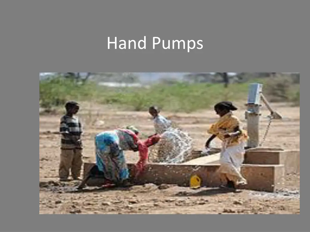 hand pumps