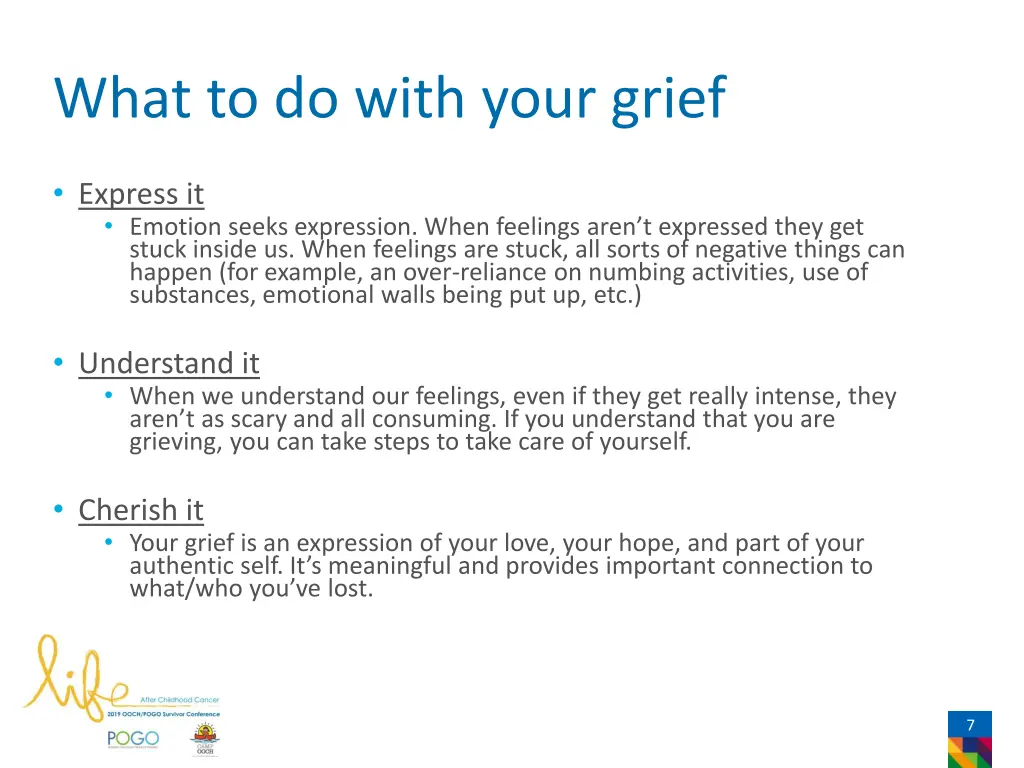 what to do with your grief 1