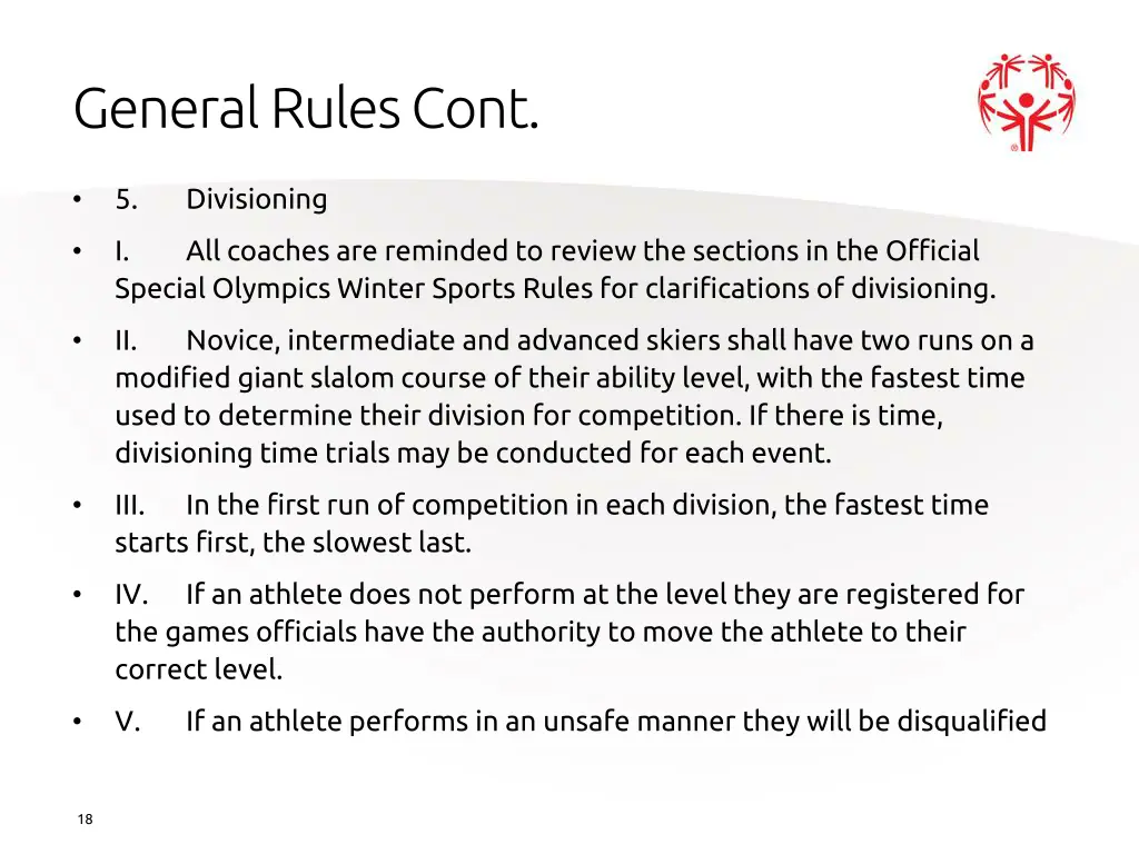 general rules cont 3