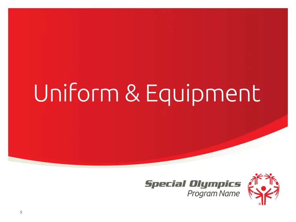 uniform equipment