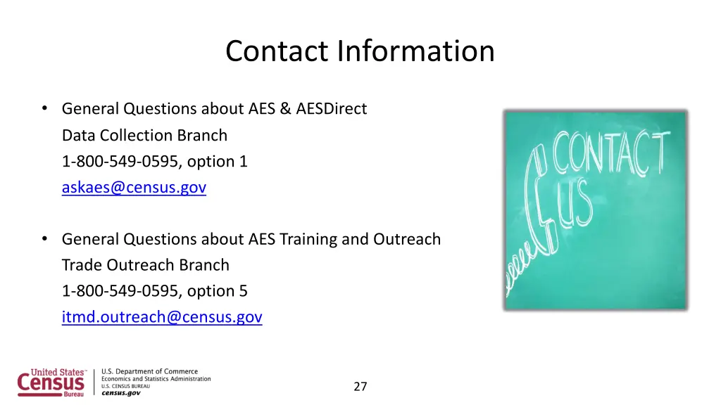 contact information