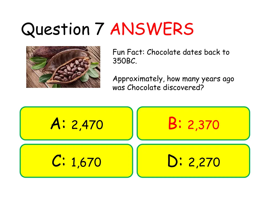 question 7 answers