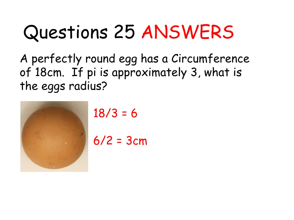 questions 25 answers