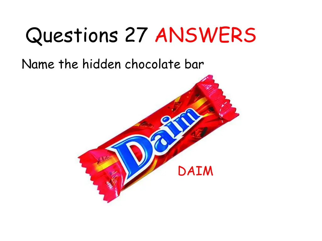 questions 27 answers