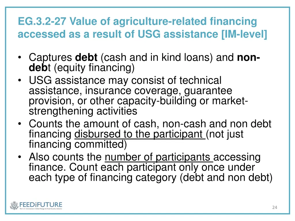 eg 3 2 27 value of agriculture related financing