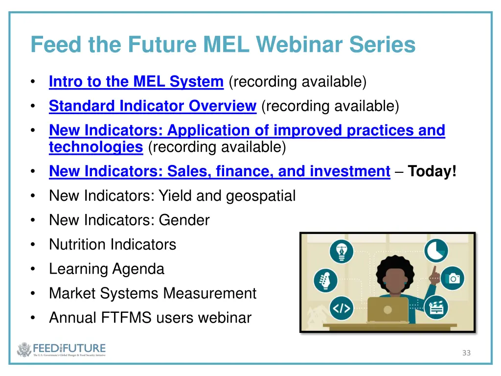 feed the future mel webinar series 1