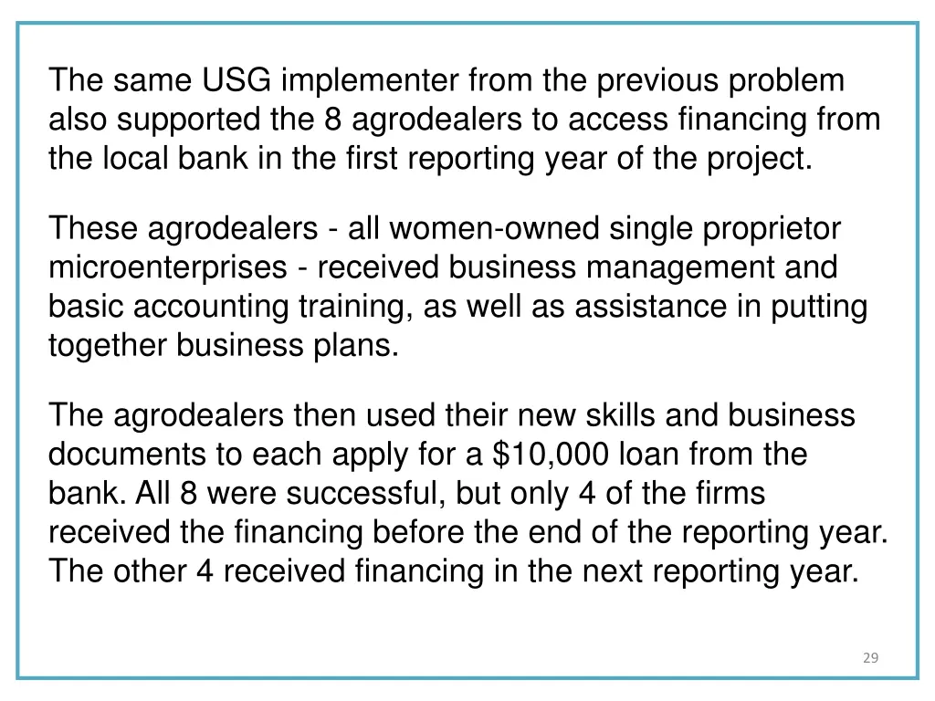 the same usg implementer from the previous