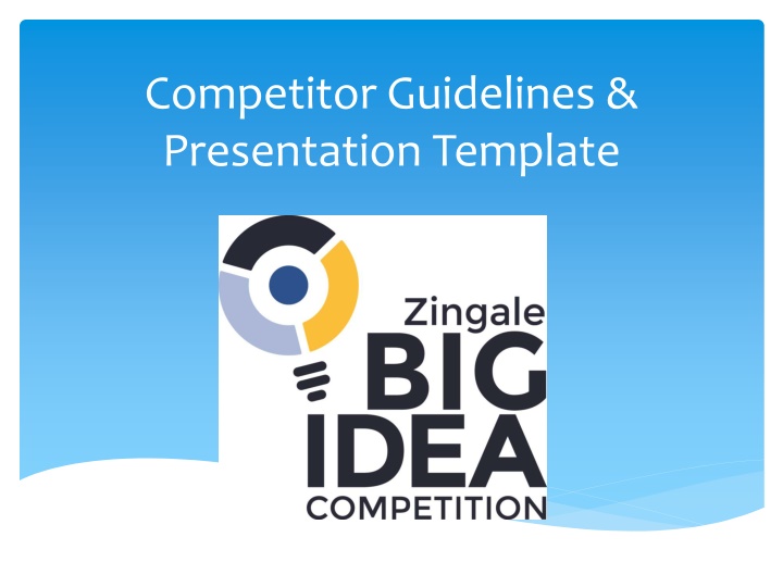 competitor guidelines presentation template