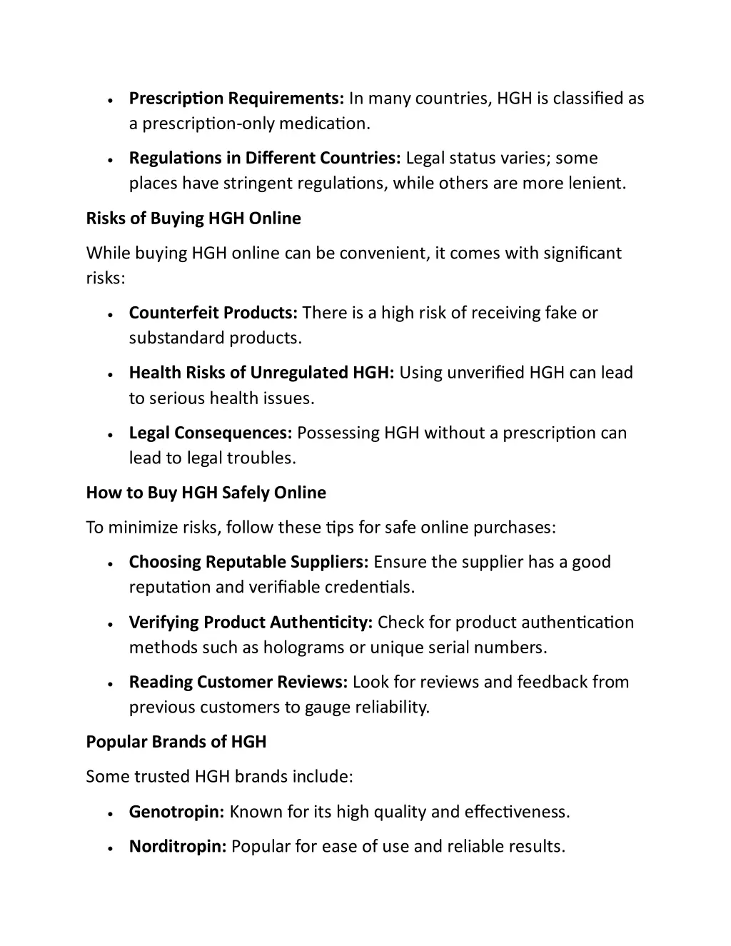 prescription requirements in many countries