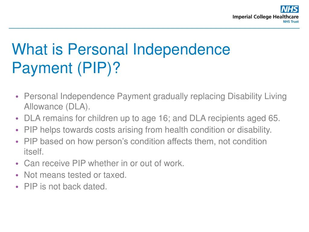 what is personal independence payment pip