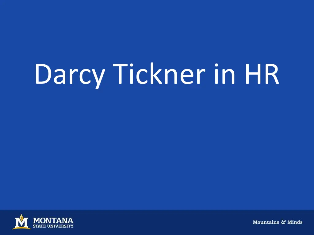 darcy tickner in hr