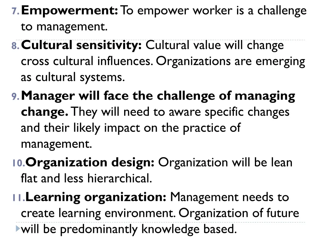 7 empowerment to empower worker is a challenge