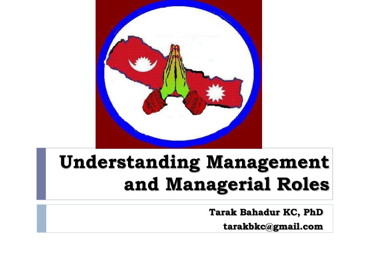 understanding management and managerial roles