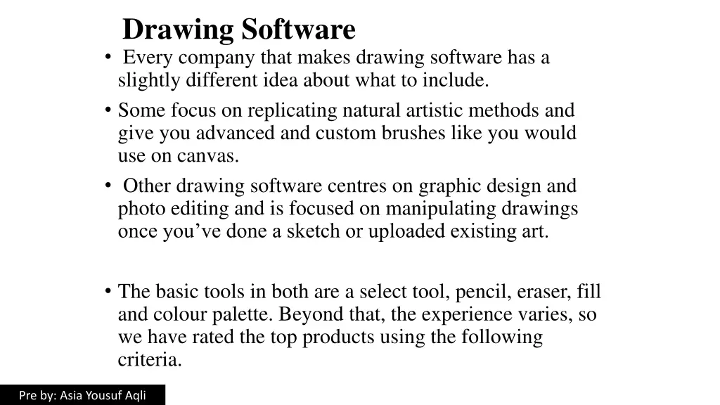 drawing software every company that makes drawing