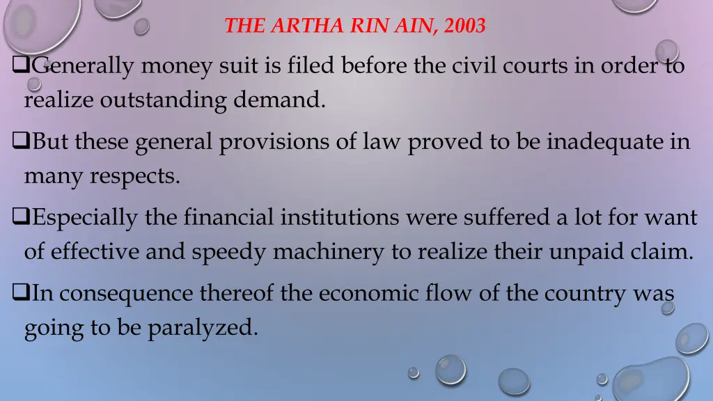 the artha rin ain 2003