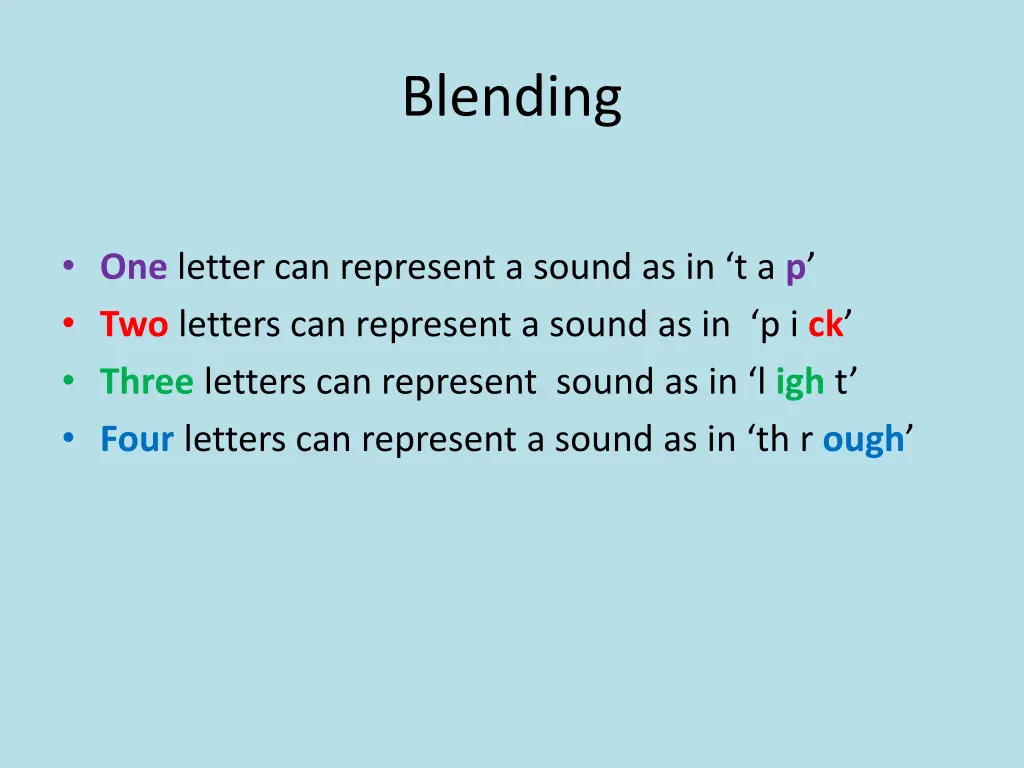 blending 3