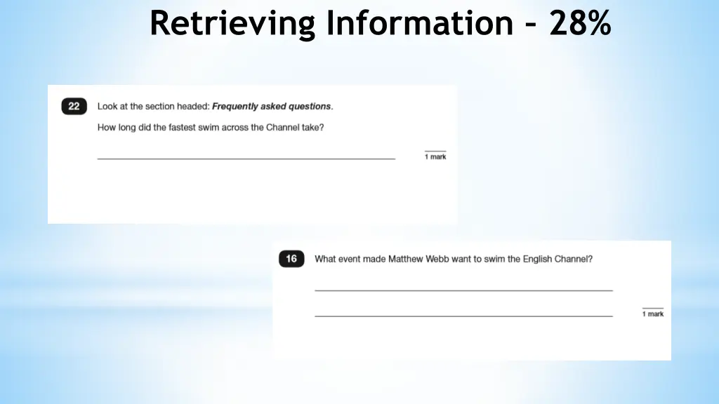 retrieving information 28