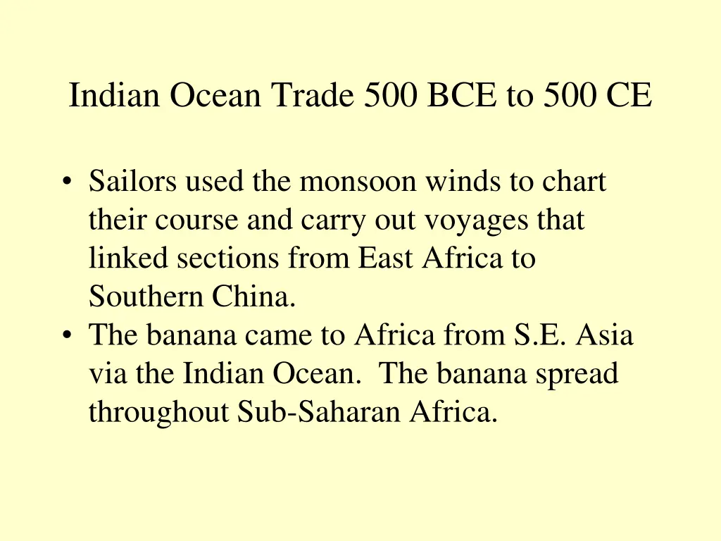 indian ocean trade 500 bce to 500 ce 1