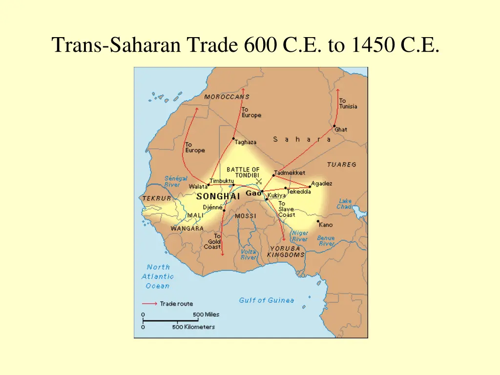 trans saharan trade 600 c e to 1450 c e