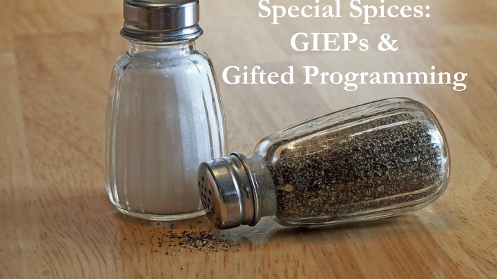 special spices gieps gifted programming