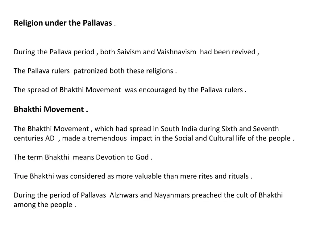 religion under the pallavas