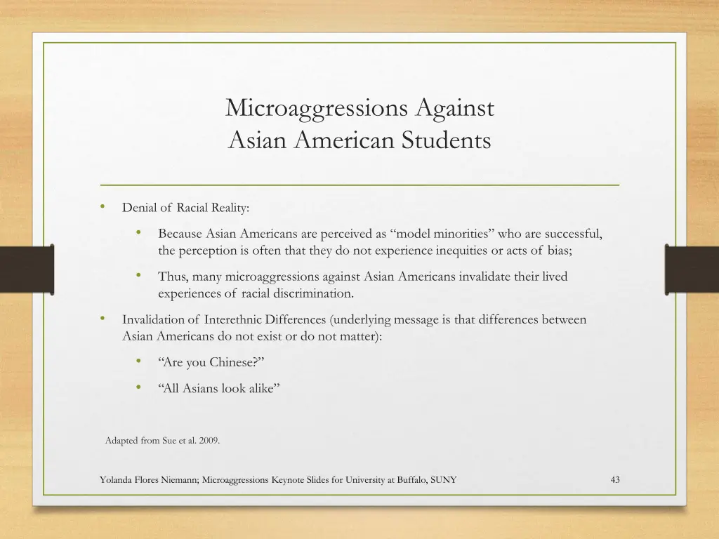 microaggressions against asian american students 1