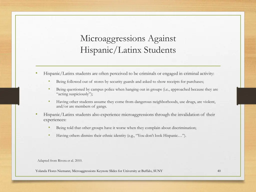 microaggressions against hispanic latinx students 2