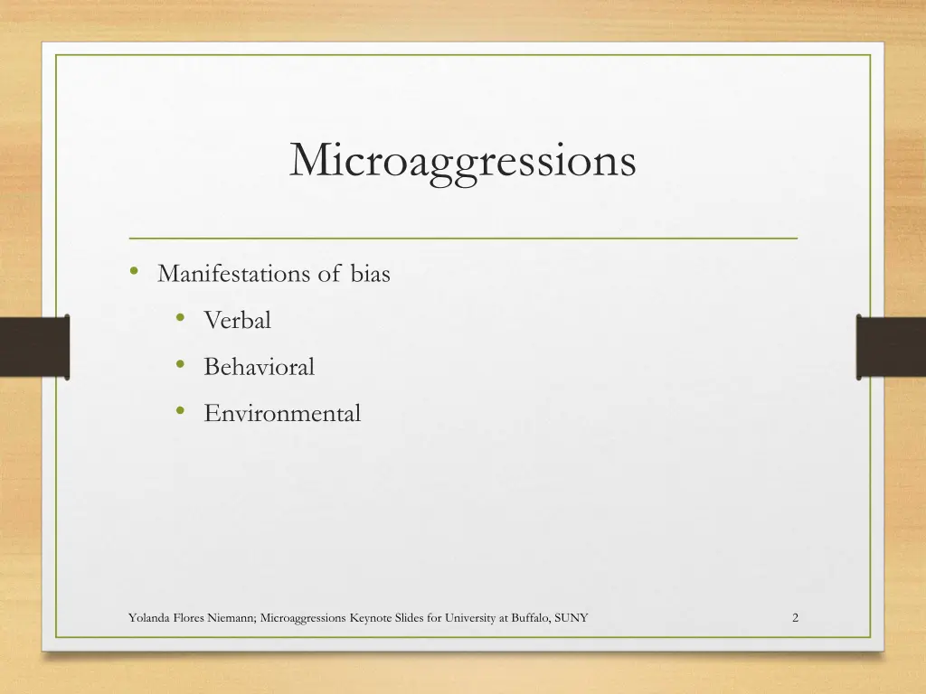 microaggressions