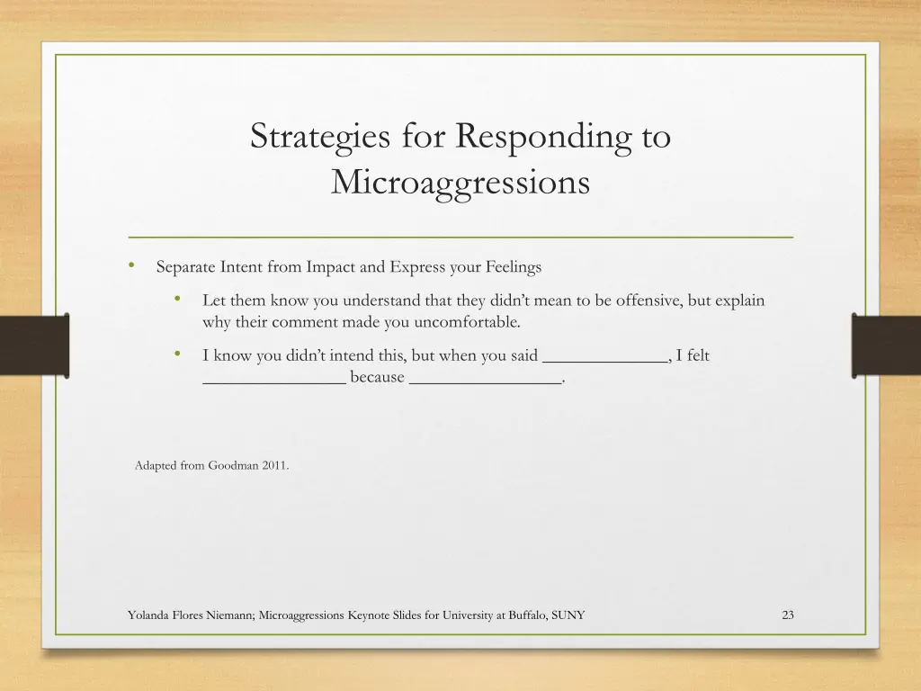 strategies for responding to microaggressions 1